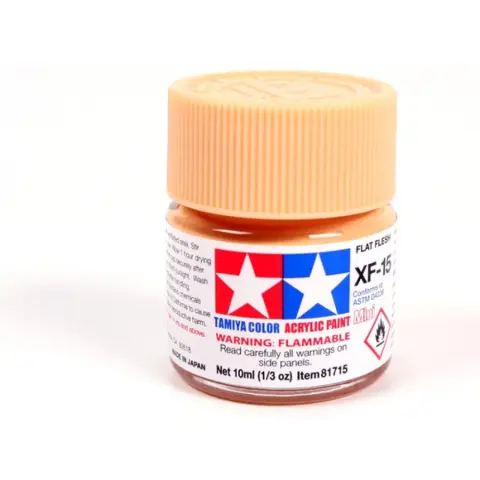 TAMIYA Mini Acrylic XF-15 Flat Flesh 1