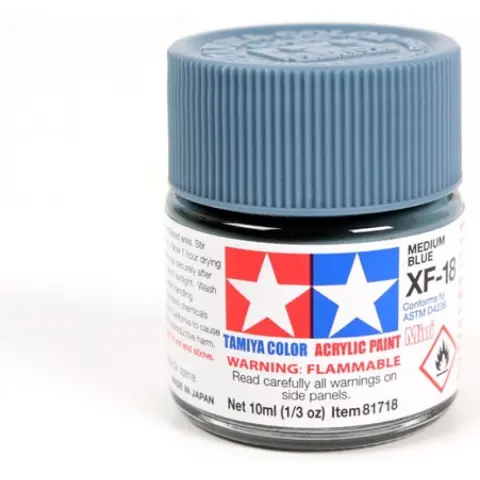TAMIYA Mini Acrylic XF-18 Flat Medium