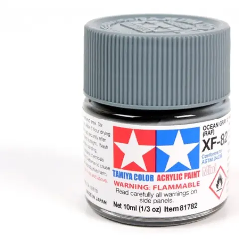 TAMIYA Mini Acrylic XF-82 Ocean Gray 1