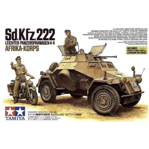 TAMIYA Sonderkraftfahrzeug 222 Nord Af