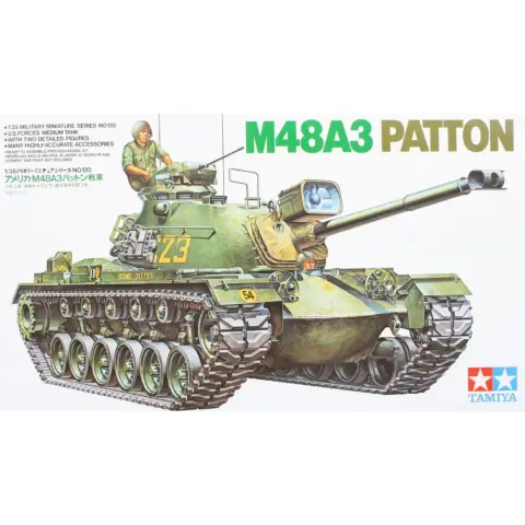 TAMIYA U.S. M48A3 Patton Tank - CQ220