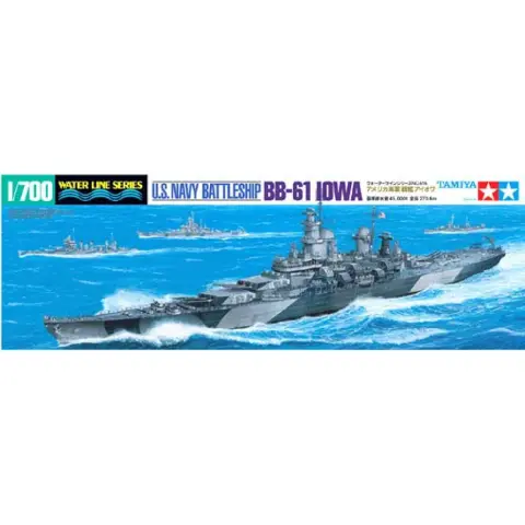 TAMIYA US Navy Battleship BB-61 Iowa
