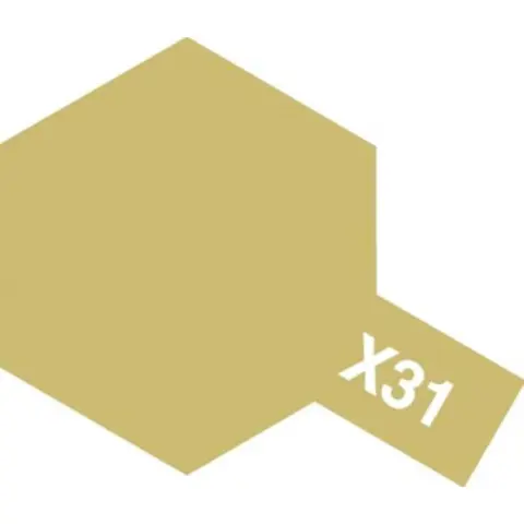 TAMIYA X-31 Titanium Gold - Acrylic Pa