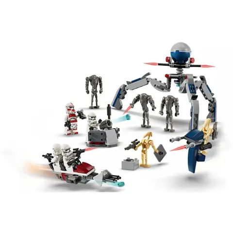 LEGO Star Wars Klónkatona és harci droid szett 75372