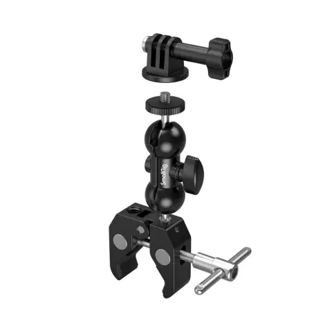 SMALLRIG Crab-Shaped Clamp Kit with Ballhead Magic Arm