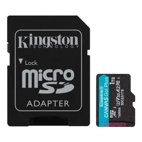 KINGSTON Canvas Go! Plus 1000GB MicroSDXC 90 MB/s SDCG3/1TB