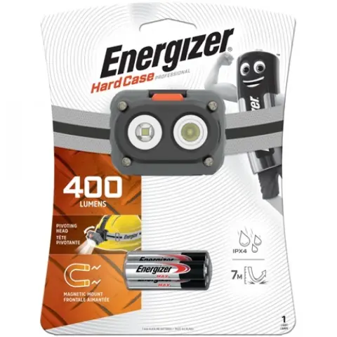 ENERGIZER Hardcase Pro Mágneses + 3xAAA fejlámpa