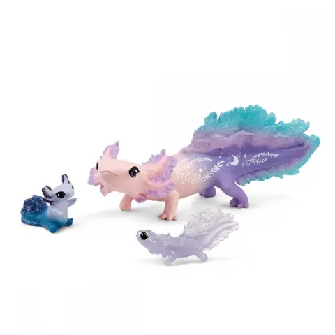 SCHLEICH 42628 Bayala Axolotl felfedező készlet