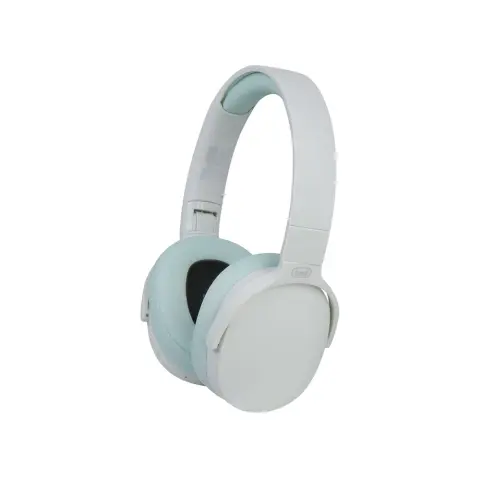 TREVI DJ 12E45 BT Bluetooth DJ fejhallgató MP3 FM rádió világoszöld