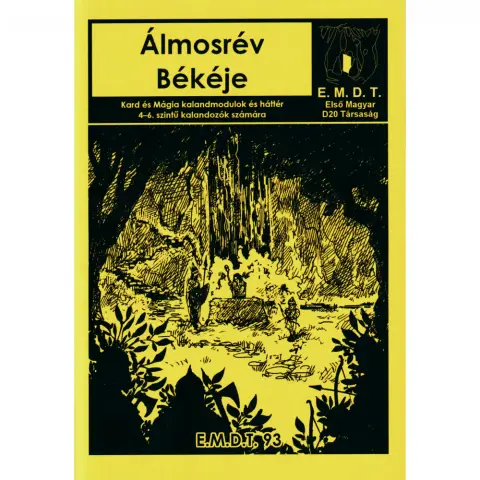 FOMALHAUT EMDT93 Álmosrév Békéje kalandjáték könyv