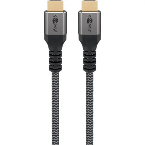 GOOBAY HDMI 2.0 Összekötő Fekete-Szürke 1m 64993