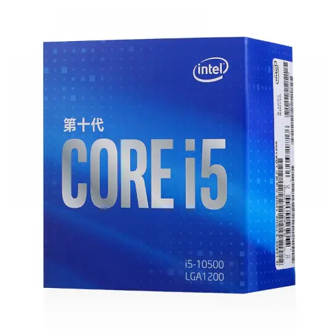 INTEL Core i5-10500 3.10GHz LGA-1200 BOX Intel hűtő ventilátorral