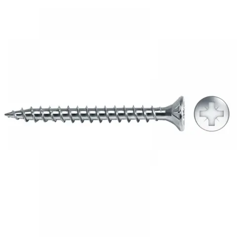 CELO VELOX faforgácslap csavar 4.0x20 mm végig menetes PZ fehér cink 200db / doboz