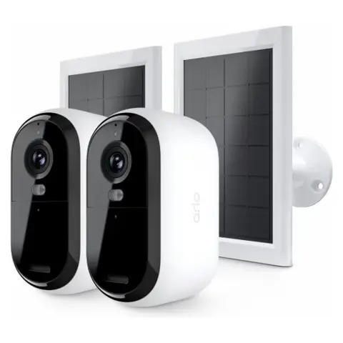 NETGEAR Arlo Essential (Gen 2) outdor 2K IP kamera 2 db + 2 db Solar panel csomag