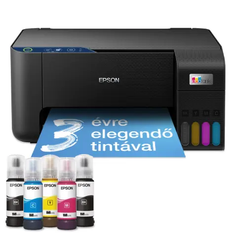 EPSON EcoTank L3231 color MFP USB 8100/6500 pages with ink
