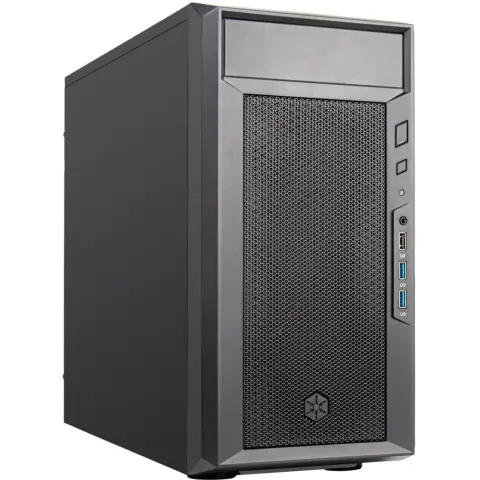 SILVERSTONE FARA 311 computer case black - display item - repackaged