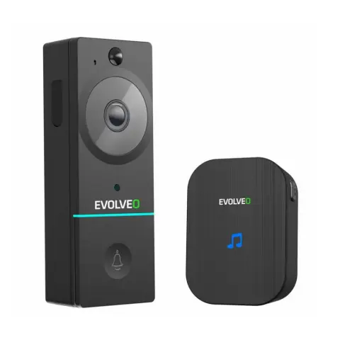 EVOLVEO Ringo RELAY - WiFi video kapucsengő kapunyitóval + kapucsengő aljzatra