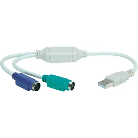 USB PS/2 Átalakító Fehér 20cm 12991075