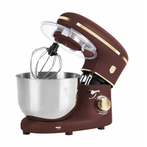 BERLINGER HAUS BH/9509 kuhinjski robot 1300W 6L mat bordo