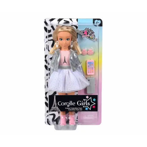 SIMBA Corolle Girls Paris Set Valentine baba