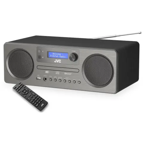 JVC RD-E861B-DAB Rádió szürke