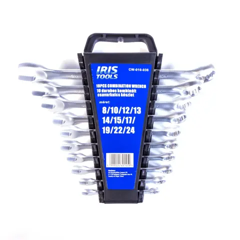 IRIS TOOLS CW-010-036 10-teiliges Ringmaulschlüssel-Set