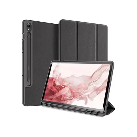 DUX DUCIS Domo Smart Case on/off funkcióval Pencil tartóval Samsung X710/X716B Galaxy Tab S9 11.0 fekete