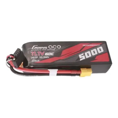 GENS ACE G-Tech 5000mAh 11.1V 60C 3S1P XT60 LiPo akkumulátor