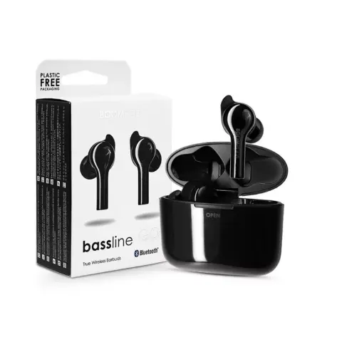 BOOMPODS Bassline GO TWS fekete