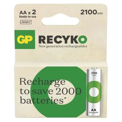 GP ReCyko Ceruza akku (AA) 2100mAh 2db