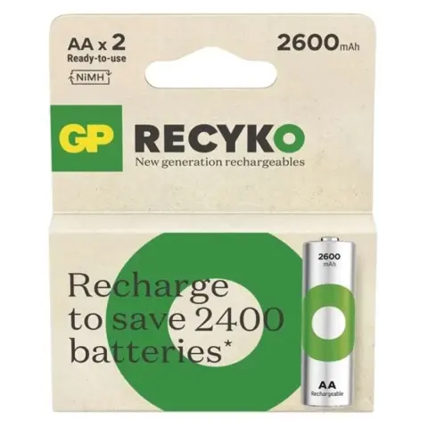 GP ReCyko ceruza akku (AA) 2600mAh 2db