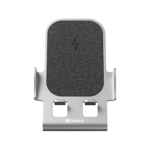 SANDBERG Wireless Charger stand 15W alu