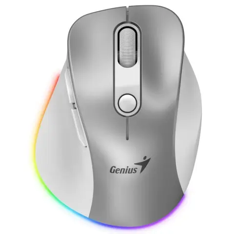 GENIUS Ergo 9000S Pro Wireless silver