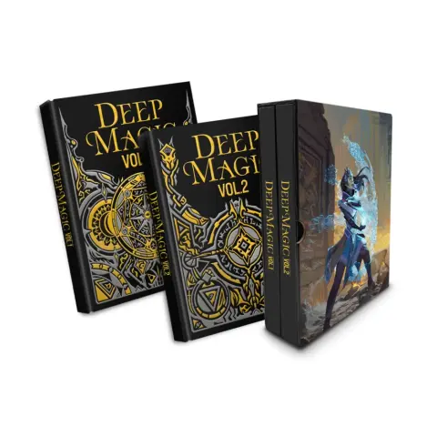 KOBOLD PRESS Deep Magic Vol.1-2 adventure game rulebook set limited edition