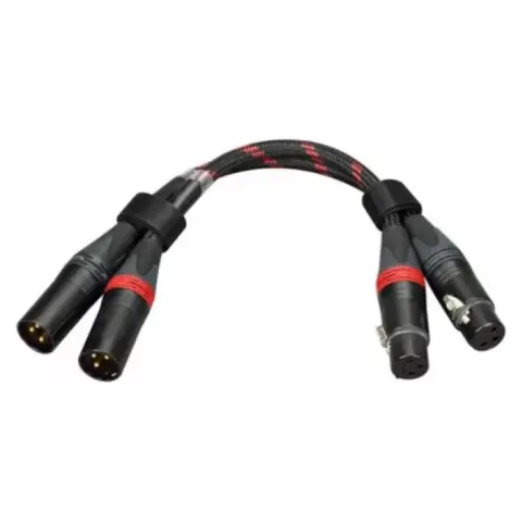 TOPPING XLR Hosszabbító Fekete 25cm