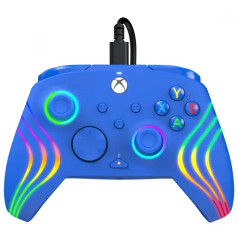 PDP Afterglow Wave Xbox Gamepad Lighting blue