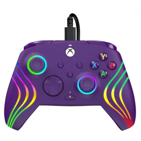 PDP Afterglow Wave Xbox Gamepad Lighting purple