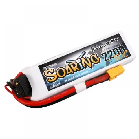 GENS ACE G-Tech Soaring 2200mAh 11.1V 30C 3S1P XT60 LiPo akkumulátor