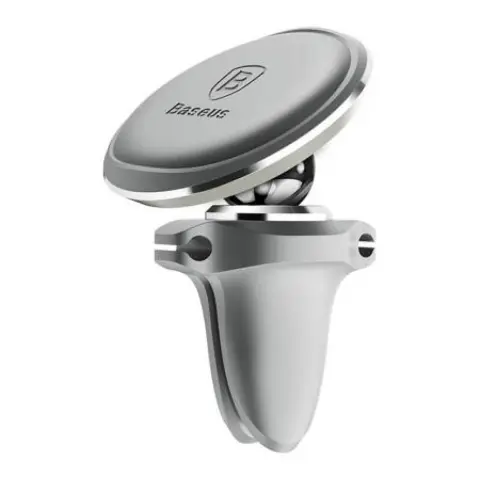 BASEUS Gravitacijski Auto držač za ventilacijski otvor 4-6" srebrni