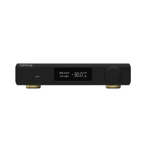 TOPPING D90 III SABRE DAC Bluetooth 5.1 aptX HD LDAC 32bit Fekete