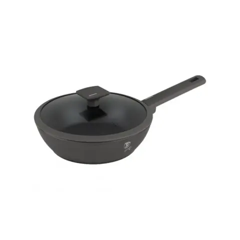 BERLINGER HAUS BH/8122 Antracit Collection Serpenyő mély fedővel 24cm