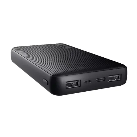 TRUST Primo Eco Powerbank 15000mAh 2xUSB 1xUSB-C fekete