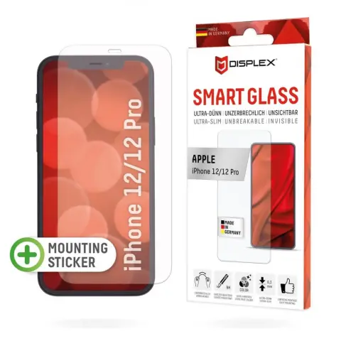 DISPLEX Smart Glass 9H kijelzővédő iPhone 12/12 Pro