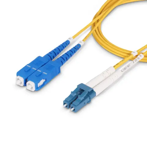 STARTECH Fiber Optic LC Fiber Optic SC/UPC Átalakító Sárga 30m SMLCSC-OS2-30M