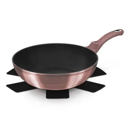 BERLINGER HAUS BH/6030 I-Rose Collection Wok 28cm Rozsaszín