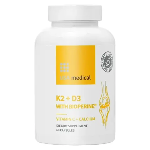 Usa Medical k2+d3 c-vitaminnal kapszula 60 db