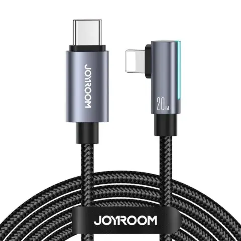 JOYROOM USB 2.0 Type C Lightning Punjač/podaci Crno 1.2m 6956116751821