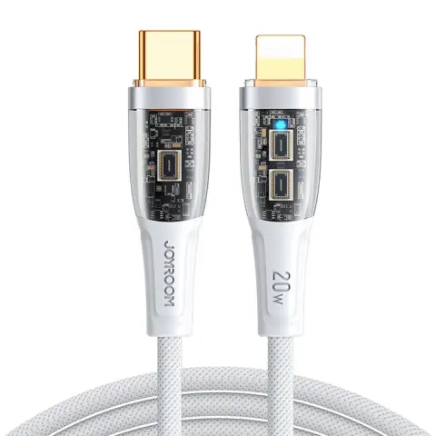 JOYROOM USB 2.0 Type C Lightning Punjač/podaci Bijela 1.2m 6941237199102