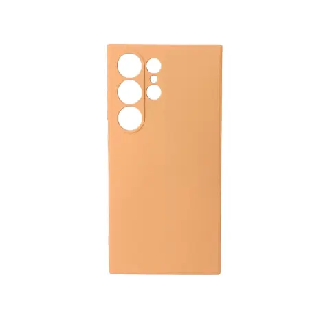 CELLECT Premium silikonski ovitek Samsung Galaxy S24 Ultra oranžen
