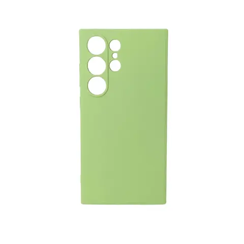 CELLECT Premium silikonski ovitek Samsung Galaxy S24 Ultra zelen